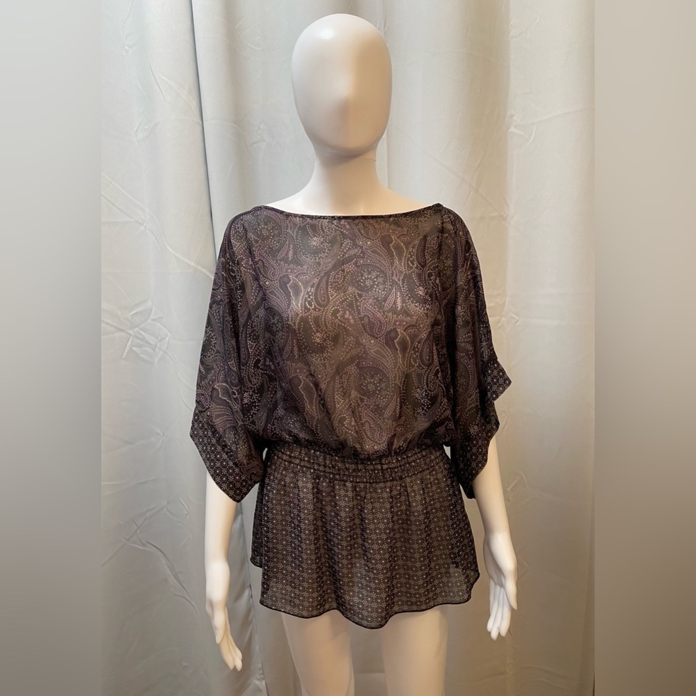 Miley Cyrus & Max Azria Women’s Sheer Blouse